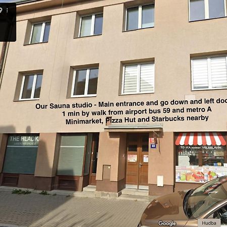 Sauna Studio Near Centre/Airport Prag Dış mekan fotoğraf